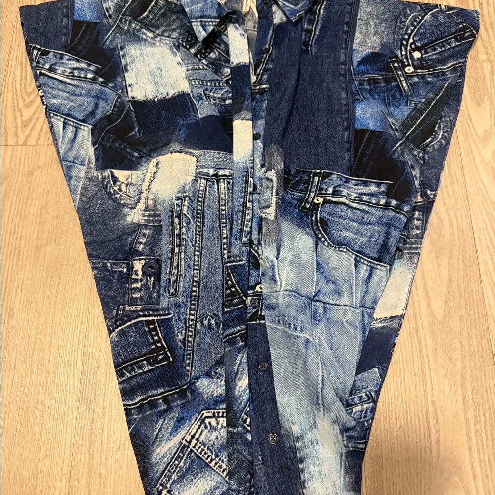 Live 4 Truth Indigo Patterned Shirt - Picture 5 of 7